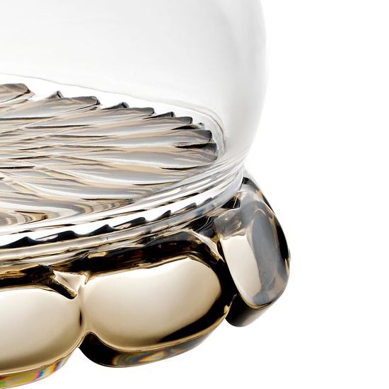 Блюдо для торта с крышкой vanity, D30 см, коричневое