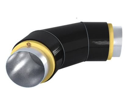 Отвод электросварной 273х7/400 ППУ ПЭ с ОДК