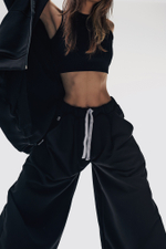 Zip-Up Hoodie LOGO Black