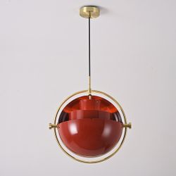 Подвесной светильник Louis Weisdorff Gubi Multi-lite Pendant Red