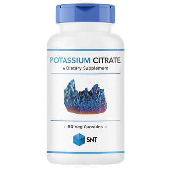 SNT Potassium Citrate 99 mg 60 caps, Цитрат калия