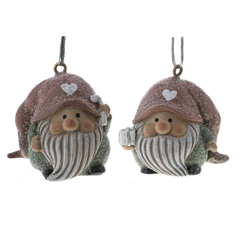 GAEM Украшение декоративное подвесное"Гном", L4 W3 H4 см, 2в.