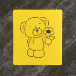 Мишка Тедди №15 с цветочком