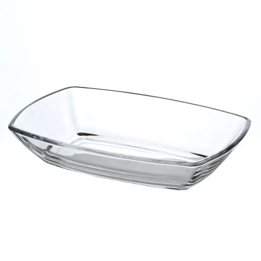 Блюдо сервировочное стеклянное 12*18см «Токио» 54942SLB