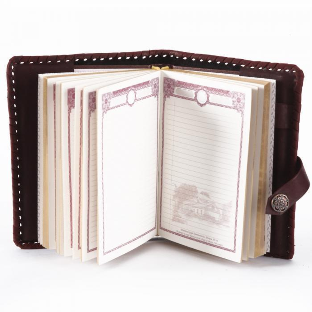 Ежедневник А6 «Жар-птица». Цвет бордо