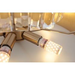 Люстра Rivoli Vickie 1051-306 6 х Е14 40 Вт хрусталь | Rivoli