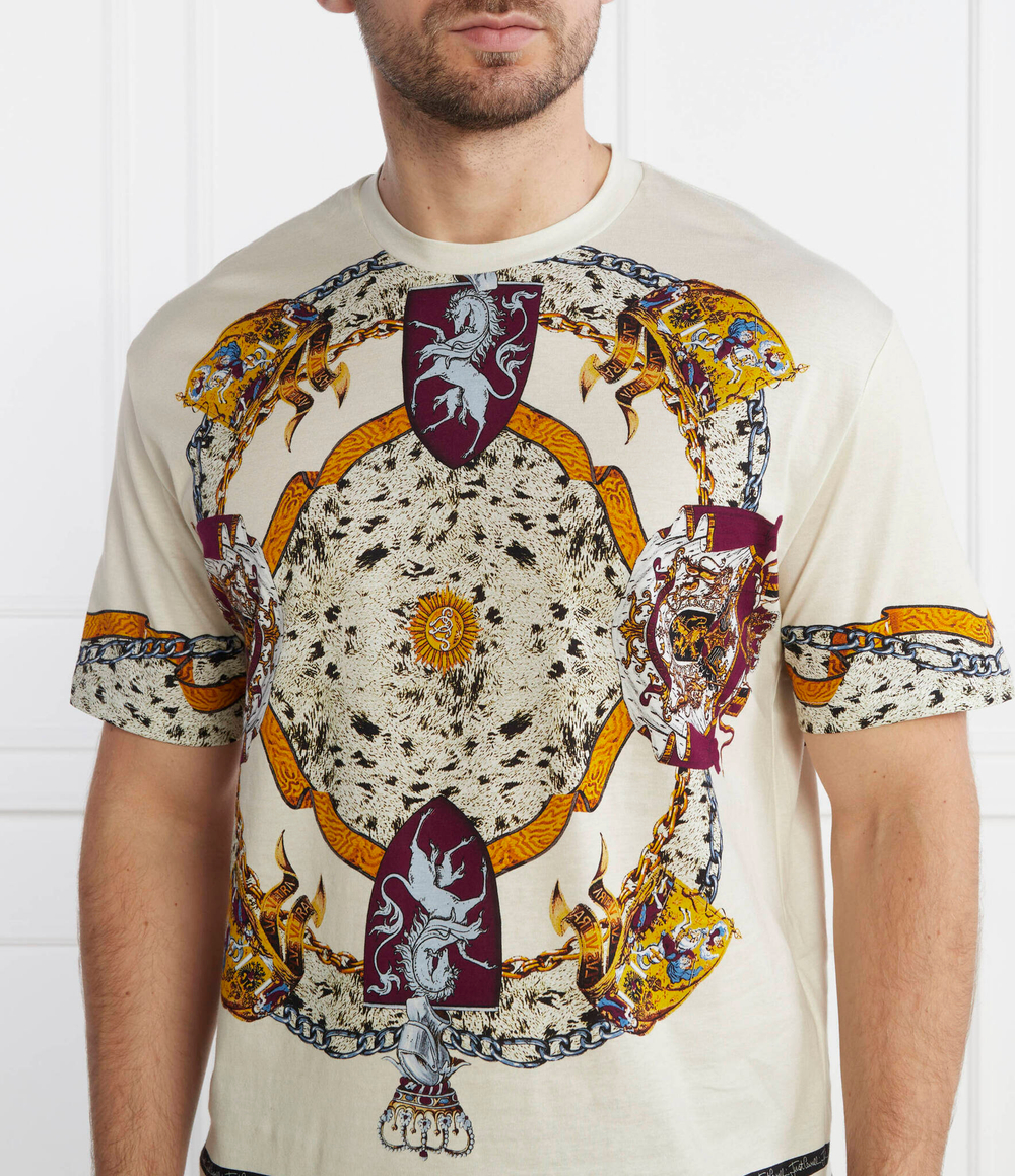 Футболка Just Cavalli - кремовый(75OAH6RFJS246)