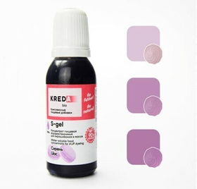Краситель гелевый концентрат Сирень 20 г Kreda-Bio