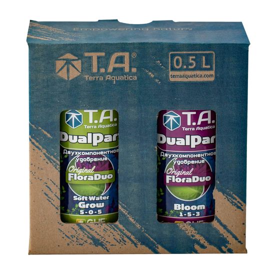 Набор минеральных удобрений для мягкой воды Terra Aquatica DualPart Set SW 0.5 л
