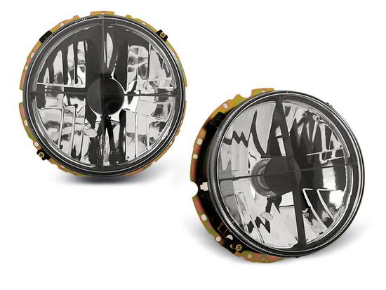 Передние фары внешние VW Golf 1 chrome