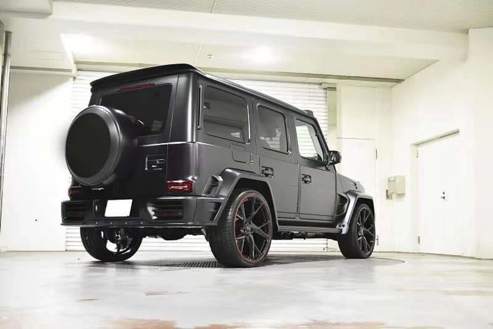 Широкий карбоновый обвес для Mercedes-Benz G-Class W463A/W464 2018+ Мерседес Гелик гелентваген