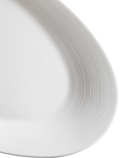 Блюдо овальное 23см Narumi Воздушный белый