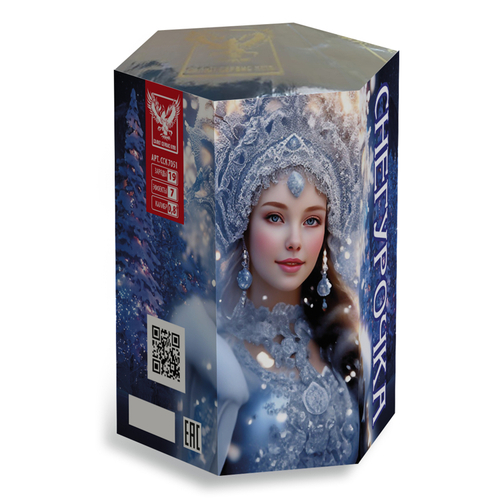 Снегурочка 0,8" х 19 залпов, 1/12