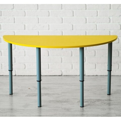 Стол растущий на регулируемых ножках Полукруг