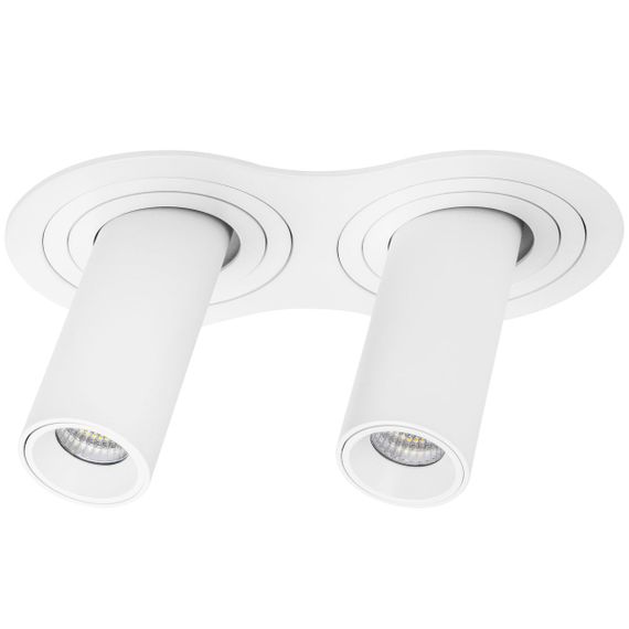 Комплект из светильника и рамки Lightstar Intero Tubo (217626+217262+217262) i626262