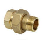 Соединитель латунь американка Ду 50 (2") прямой ВР/НР R18 Giacomini R18Y018