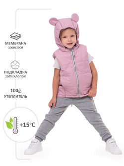 Жилет утепленный с ушками MINNIE