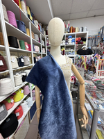 Ткань бархатная 100% хлопок (Италия) ш-140см 1 м