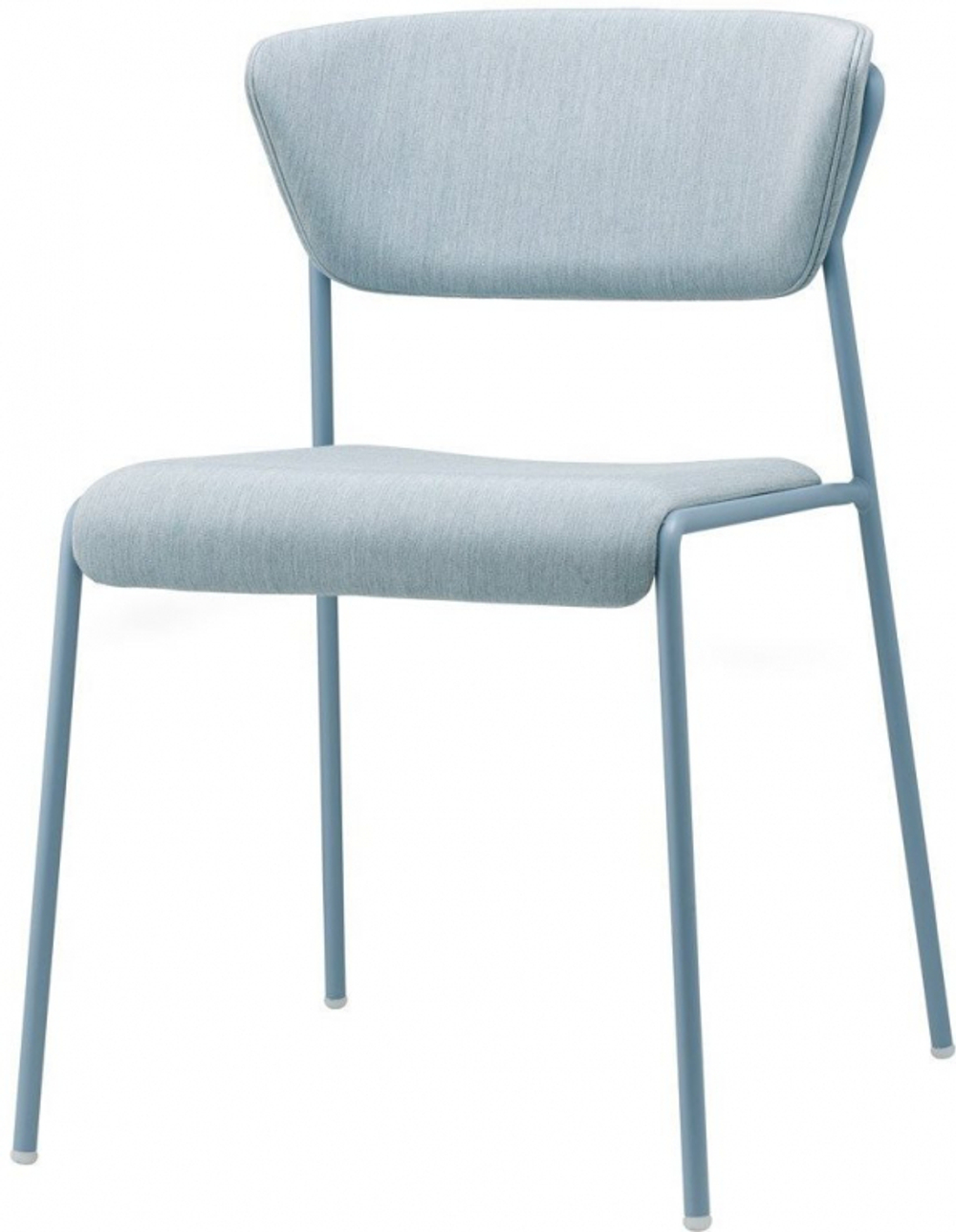 Стул с обивкой Scab Design Lisa Waterproof, голубой