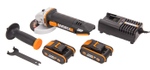 Угловая шлифмашина аккумуляторная WORX WX800