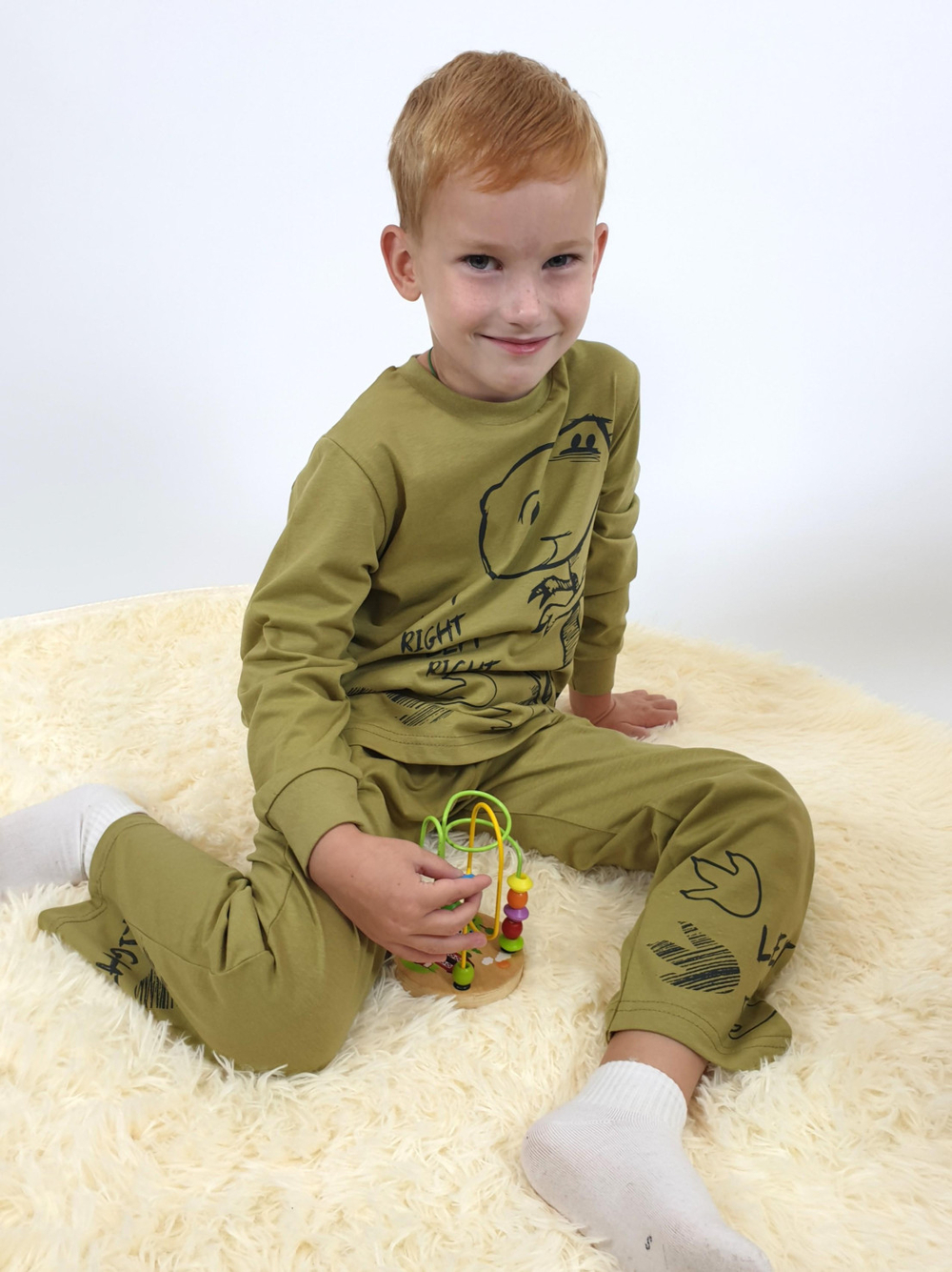 8-72-5 Пижама для мальчика (фуфайка и брюки)