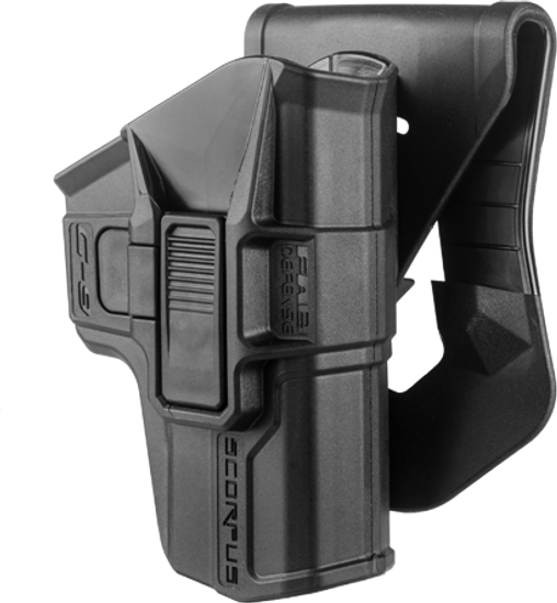 Кобура поворотная с кнопкой для Glock 9 мм (правша)