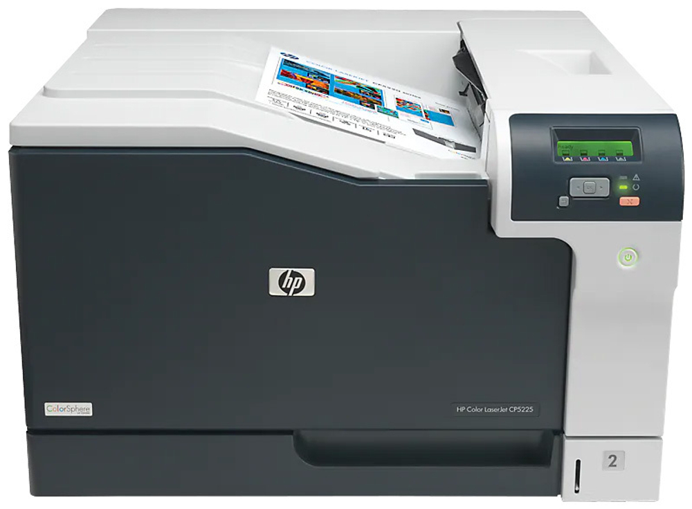 Принтер HP Color LaserJet Professional CP5225dn, A3, 20стр./мин, Ethernet, цветной