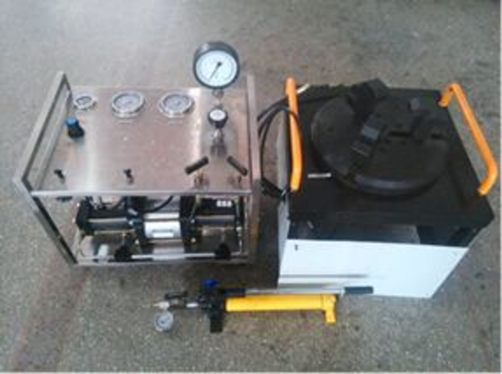 Safety valve test bench