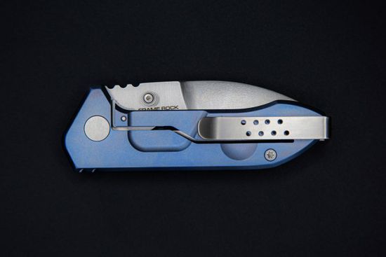 Нож Extrema Ratio Frame Rock  - сталь N690, рукоять синий титан