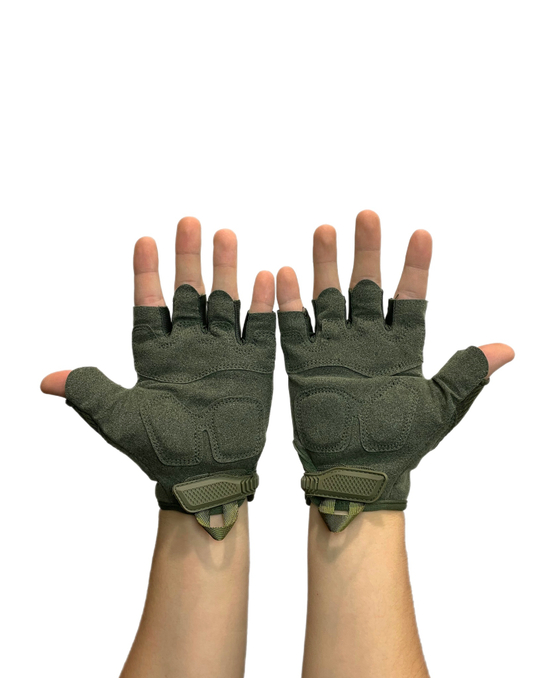 Перчатки Без пальцев, Олива