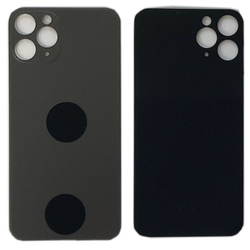 Задняя крышка для Apple iPhone 11 Pro Серый ( широкий вырез под камеру) - Премиум
