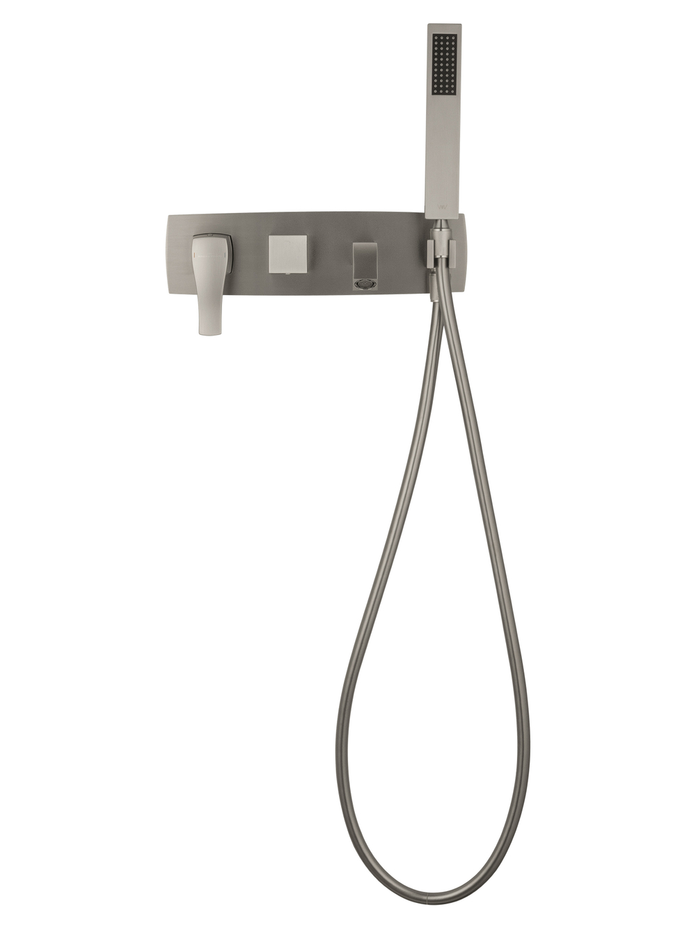 Смеситель для ванны встраиваемый WONZON & WOGHAND FLEX, Брашированный никель (WW-88889072-BN)