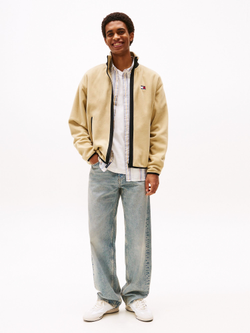 Куртка Tommy Jeans Relaxed Fit Polar Fleece Relic Tan