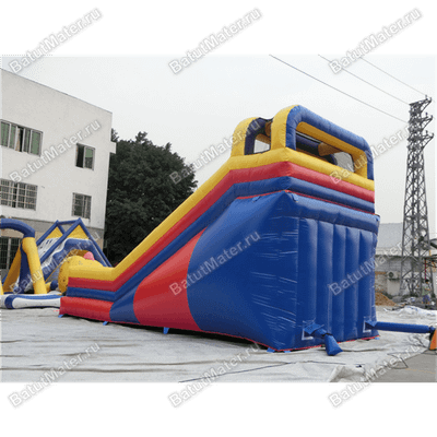 Коммерческий надувной батут "Русские салазки"