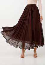 Юбка плиссе макси 90