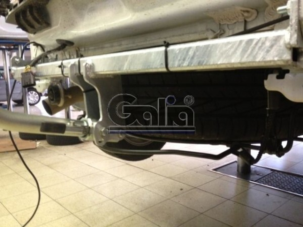 Фаркоп оцинкованный Galia C061C для Chevrolet Orlando 2011-(паспорт и сертификат в комплекте)(без электрики)