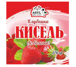 КИСЕЛЬ АСЫЛ КЛУБНИКА 170ГР БРИКЕТ