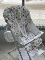 Стул для кормления "Сафари", от 6 мес до 3 лет. (Alis) (жирафики)