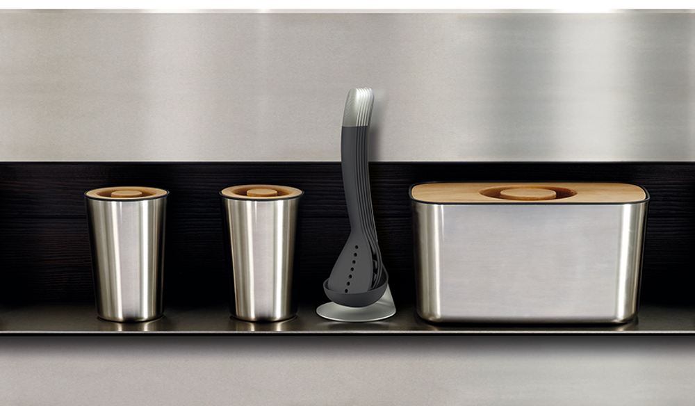 Набор кухонных инструментов на подставке nest 100, нержавеющая сталь, 5 пред.