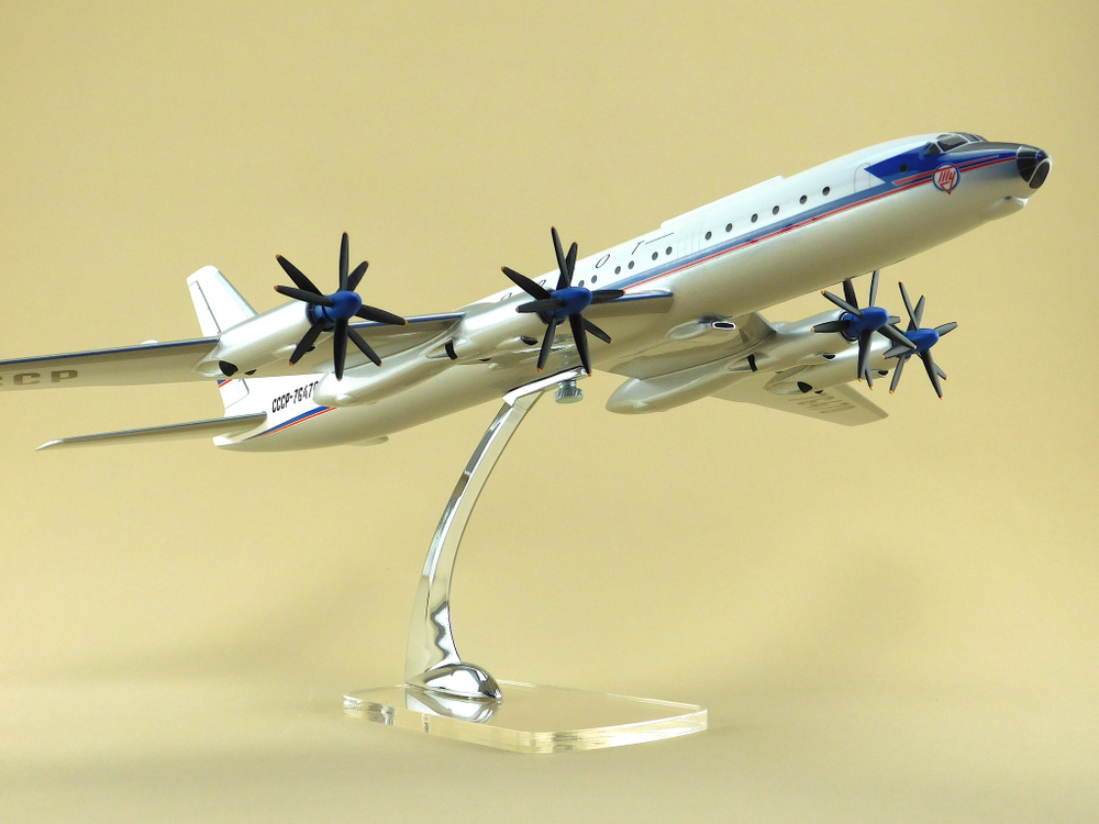 Модель самолёта Ту-114 (М1:100 Аэрофлот СССР)