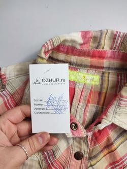 Платье в клетку 42/44 размер