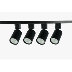Комплект однофазной трековой системы ЭРА TR70-GU10-SET-4-1 BK под лампу GU10 черный