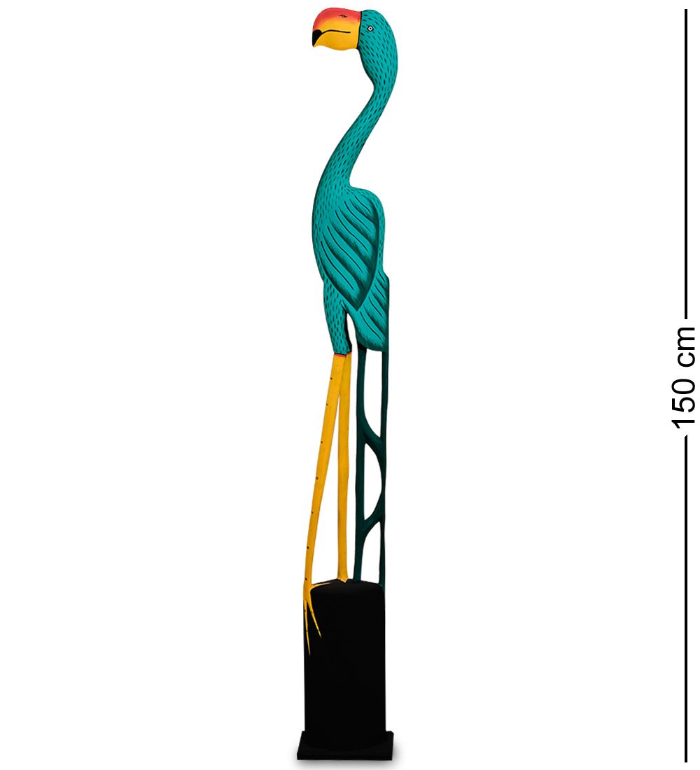 Decor and Gift 90-019 Статуэтка «Зеленый Фламинго» 150 см