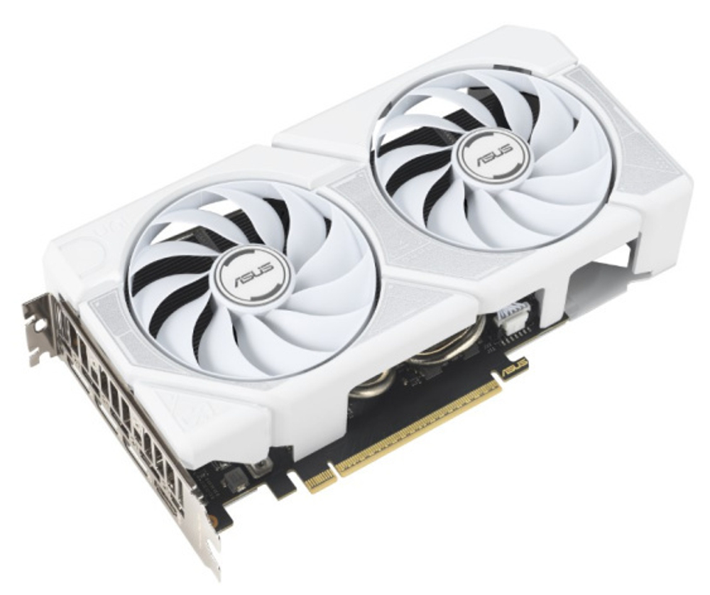 Видеокарта ASUS GeForce RTX 5060 TI DUAL OC WHITE (DUAL-RTX5060TI-O8G-WHITE)