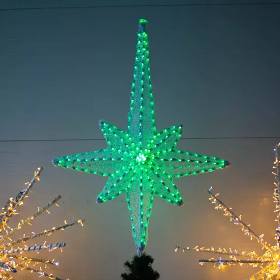 Макушка Роза Ветров RGB 150 см. для елей высотой от 10 до 20 м., Green Trees (roz-150rgb)