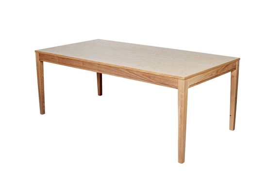 Комплект Стол Berlin 200x100 + 6 стульев VST-V деревянный / Бук натуральный