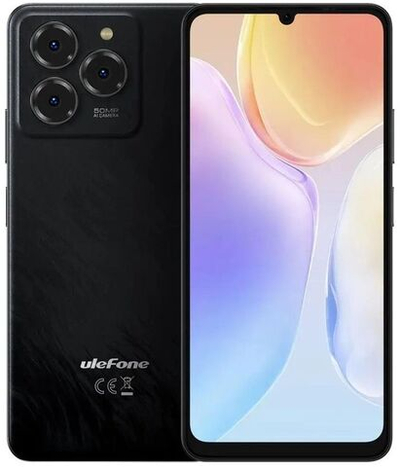 6.75" Смартфон ULEFONE Note 20 Pro Euroasia 4/256Gb,  IPS,  90Гц,  6000мAч,  черный