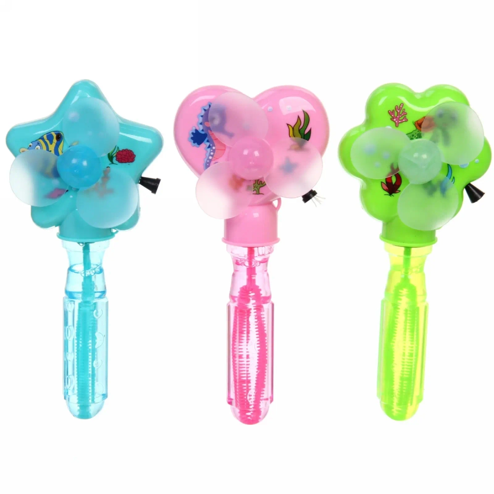 Мыльные пузыри «Морские жители» 17 см, с вентилятором, микс