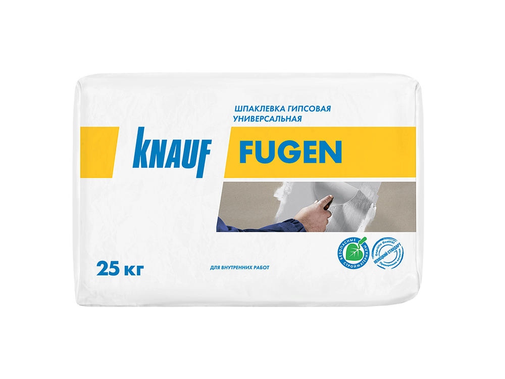Шпаклевка гипсовая Knauf Fugen универсальная, 25 кг