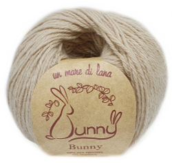 Пряжа Bunny 50г, 200м, 20%пух кролика, 5%меринос, 30%натуральная вискоза, 45%нейлон (цена за 1 шт)
